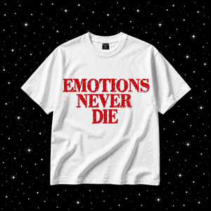 POLERA MIXED EMOTION "NEVER DIE"