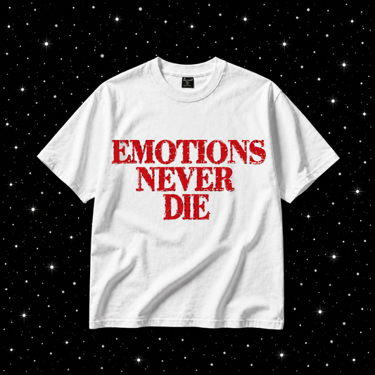 POLERA MIXED EMOTION "NEVER DIE"