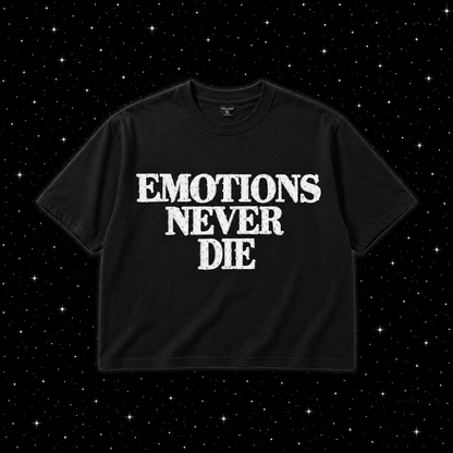 POLERA MIXED EMOTION "NEVER DIE"